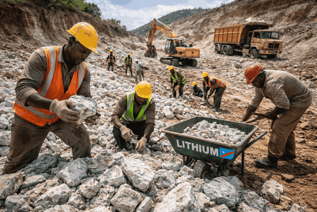 RDC : un méga projet de lithium secoue le secteur minier