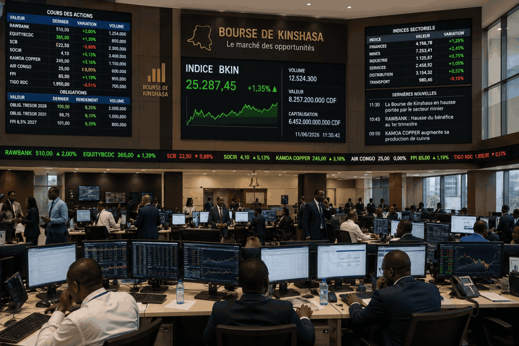 La Bourse de Kinshasa : un nouveau chapitre pour l’économie congolaise