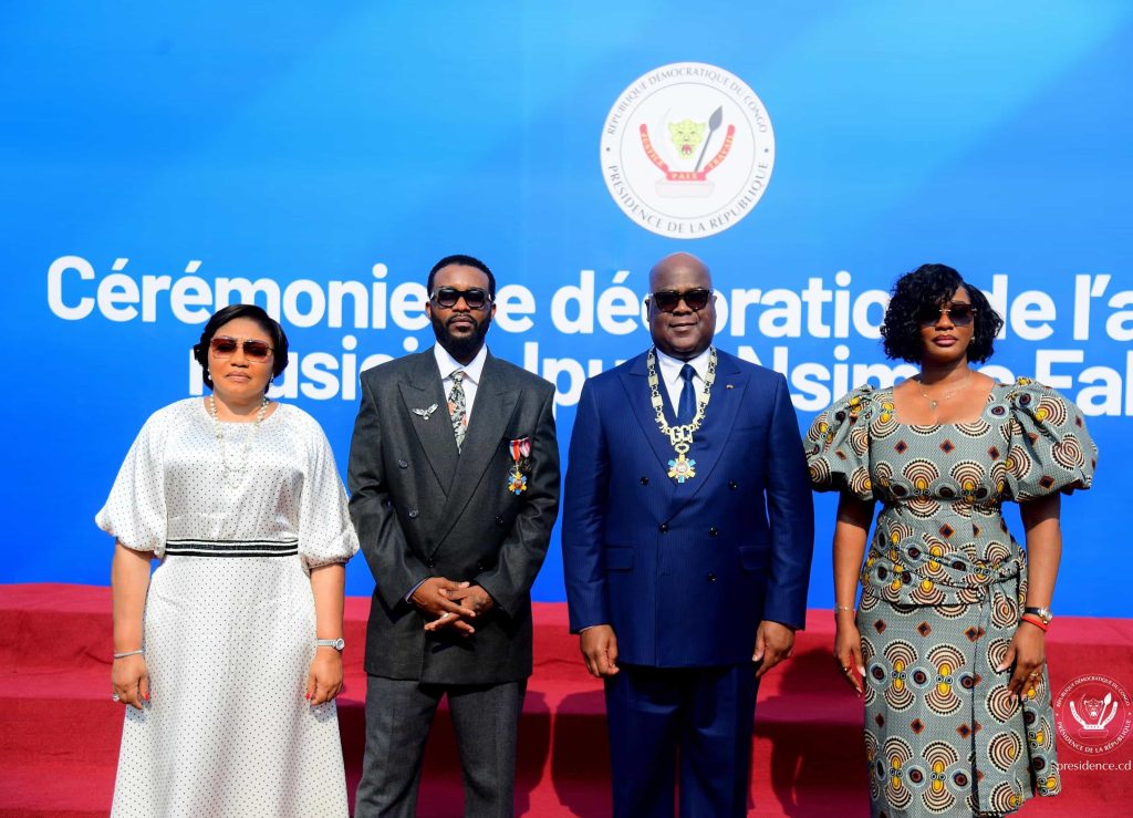 Fally Ipupa décoré chevalier de l’Ordre national du Léopard : que représente cette distinction ?