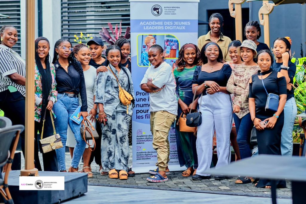 Goma : après avoir formé 100 jeunes filles au numérique, Kongo Mwinda lance une académie pour les créatrices de contenu