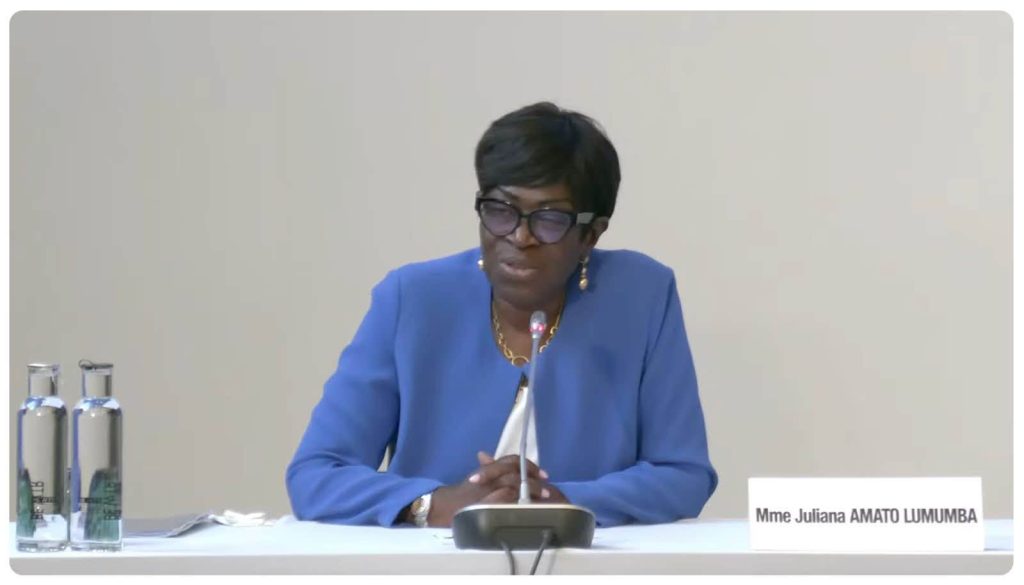 OIF : Juliana Amato Lumumba dévoile sa vision pour une Francophonie plus culturelle et plus économique